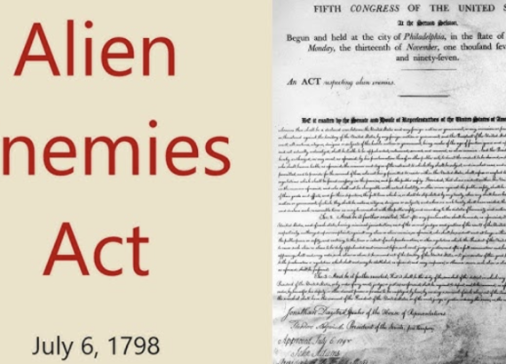 मास डिपोर्टेसन गर्न २२७ वर्ष पुरानो युद्धकालीन कानून ब्युँत्याउने तयारी